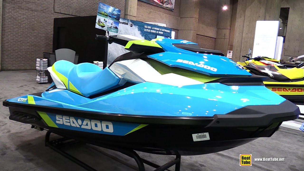 2015 Sea-Doo GTI 155 SE Jet Ski - Walkaround - 2015 Montreal Boat Show