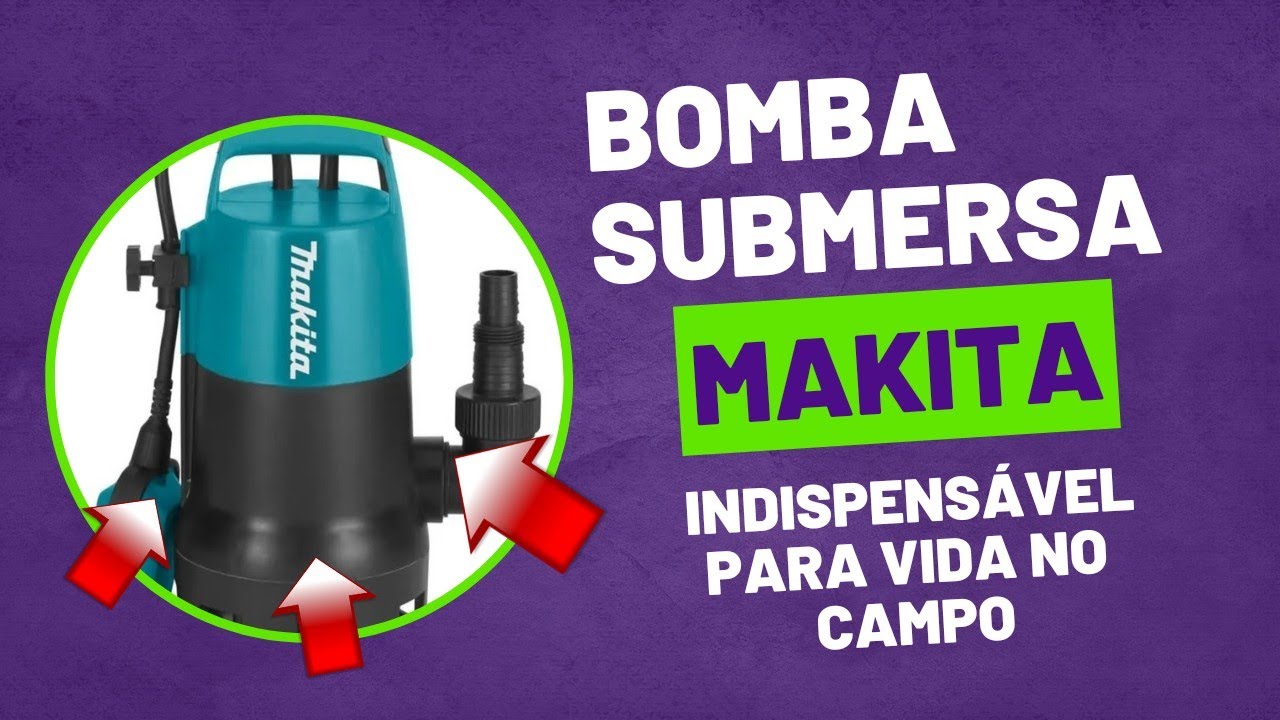 Bomba submersa Makita 1100w