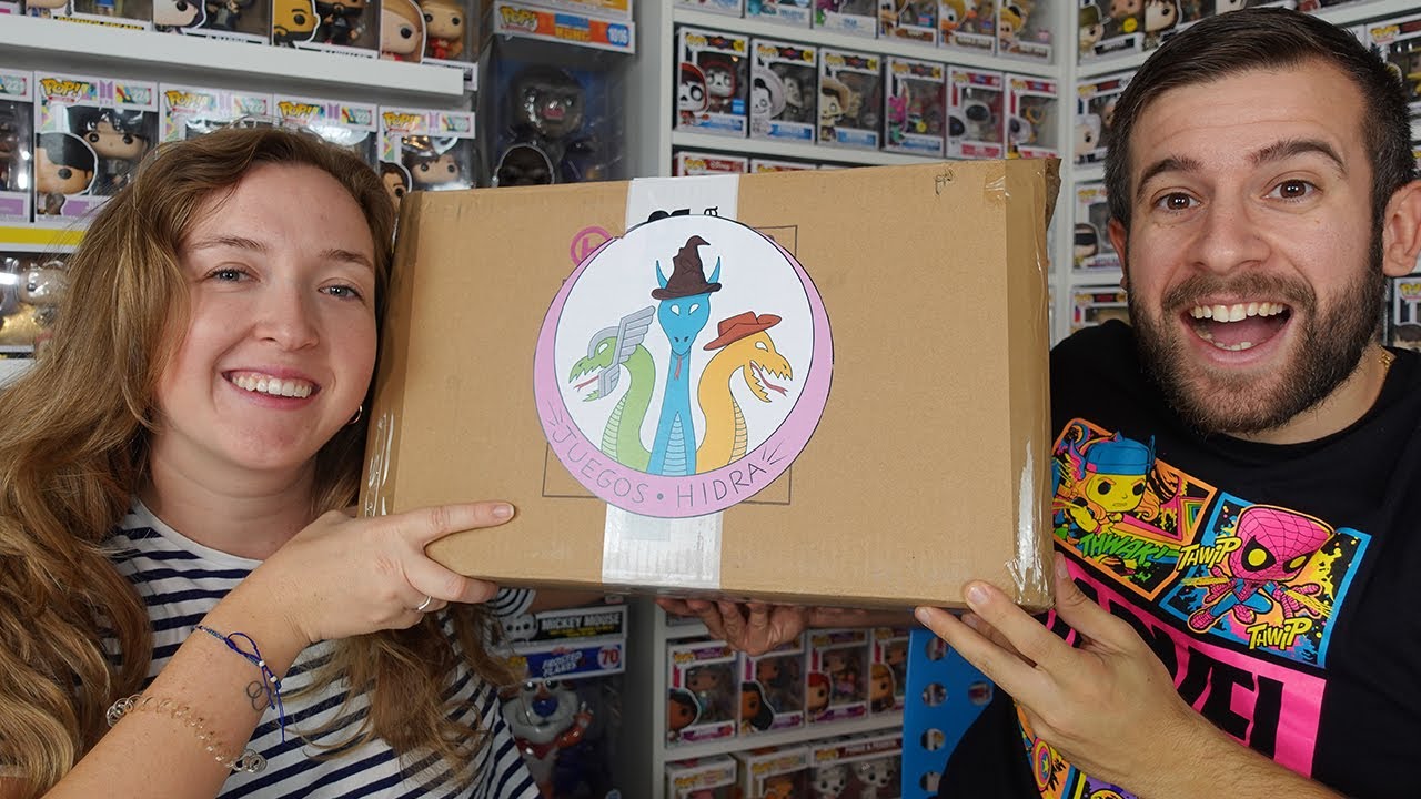 UNBOXING CAJA MISTERIOSA FUNKO POP de JUEGOS HIDRA