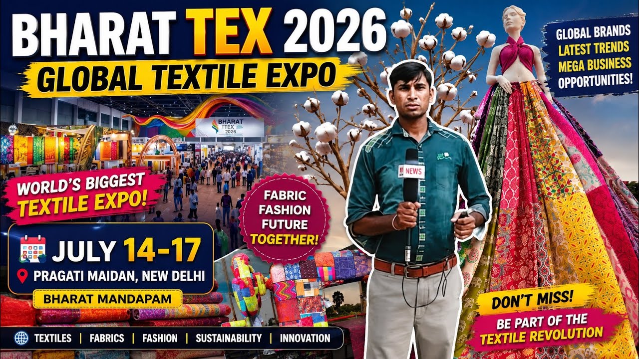 Bharat Tex Expo 2026 || Bharat Tex 2026 || Bharat Tex Exhibition 2026