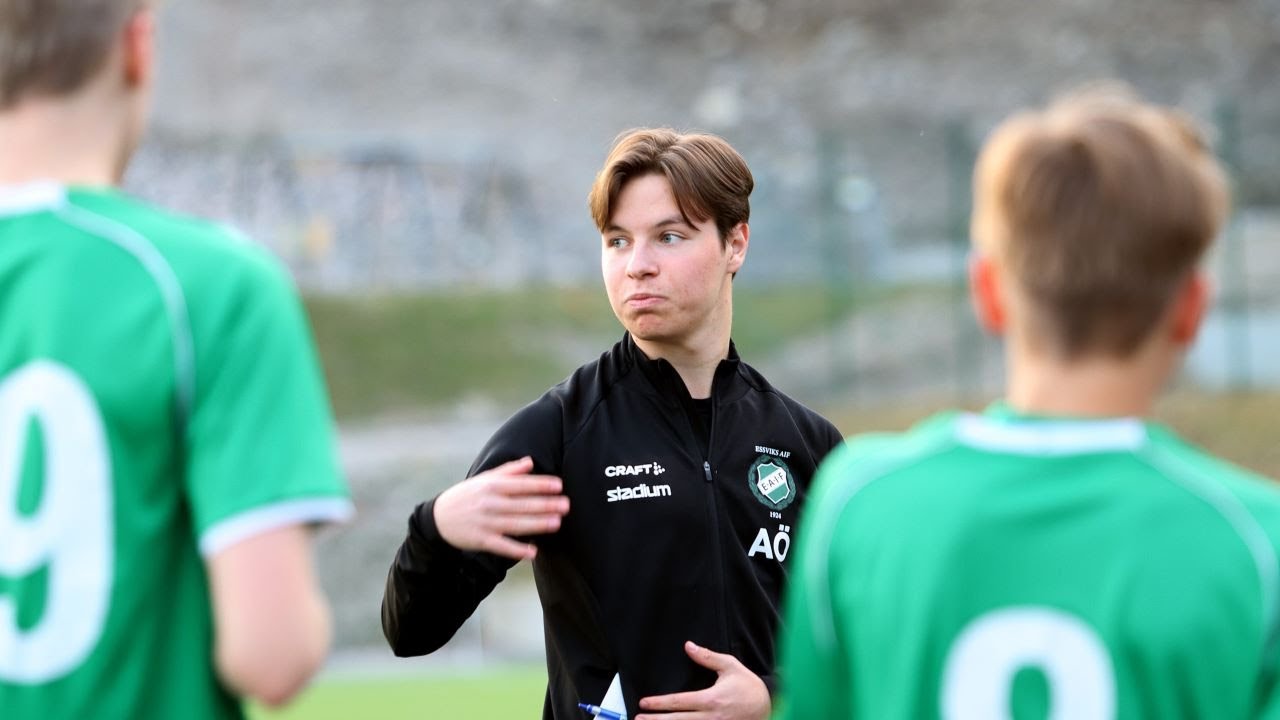 Arvid Öhman ung ledare i Essviks AIF