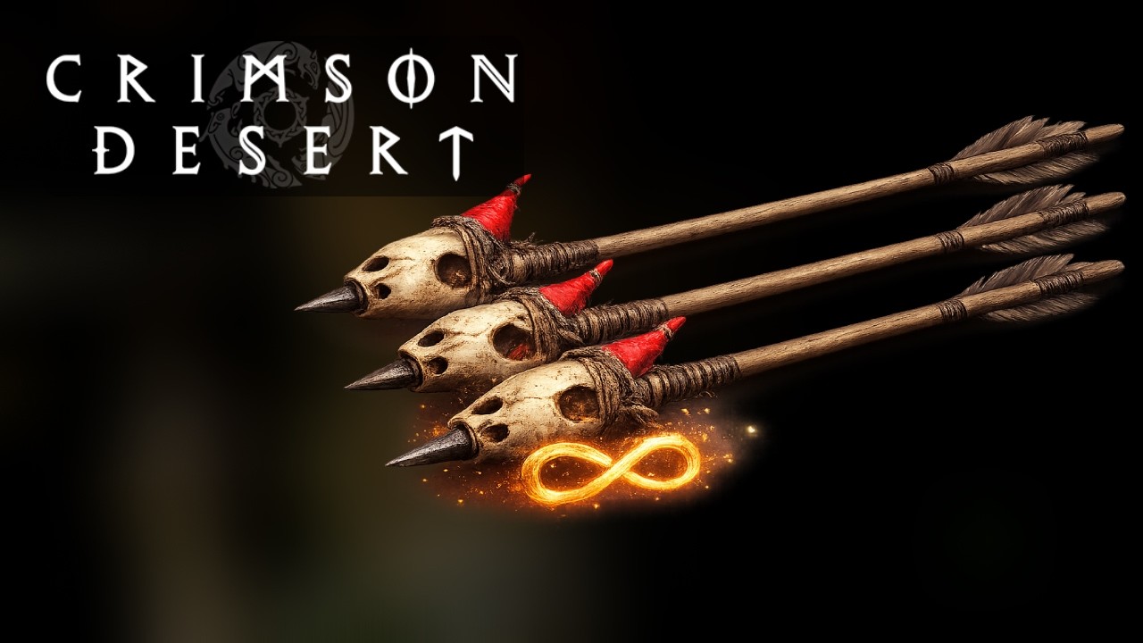 Crimson Desert Infinite Explosive Arrows