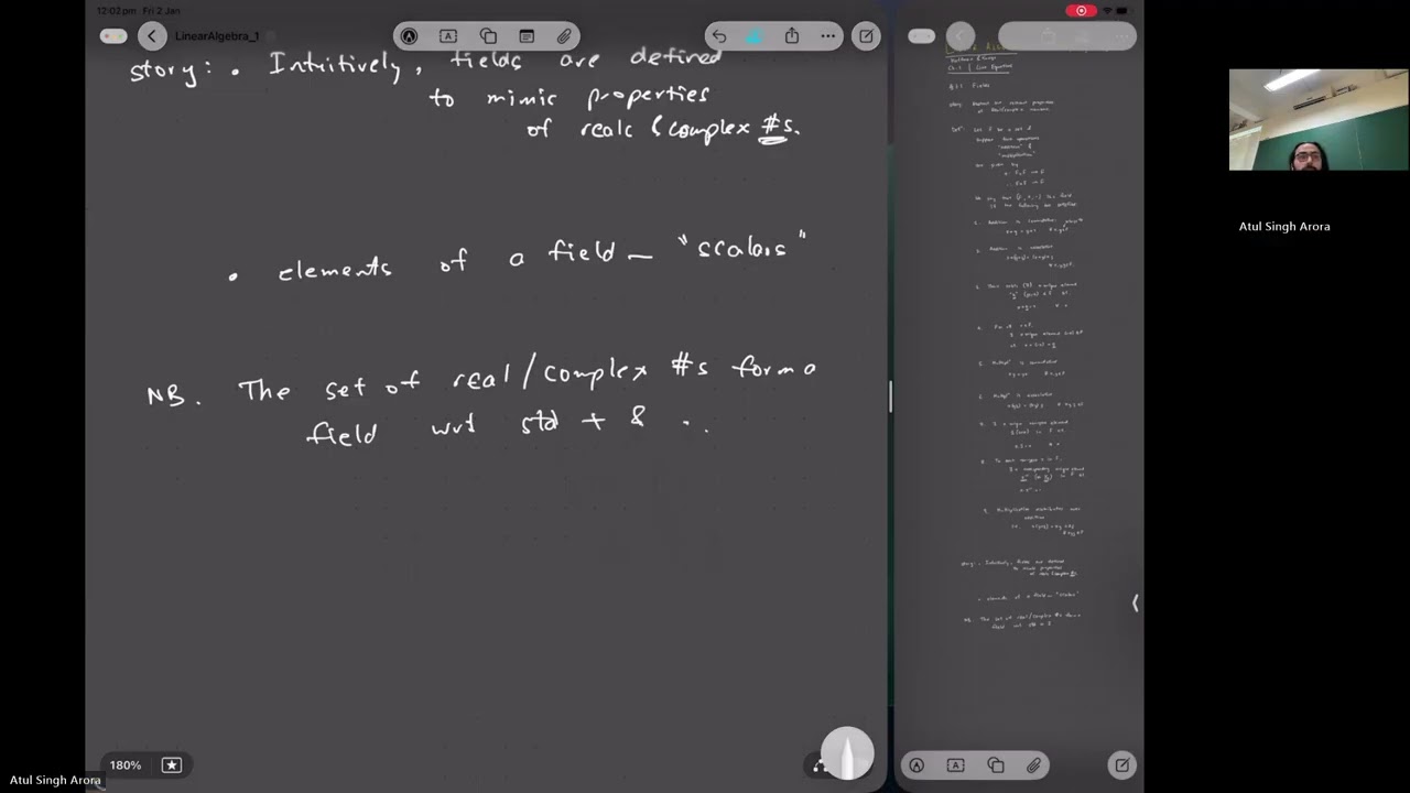 Linear Algebra | Lecture 1