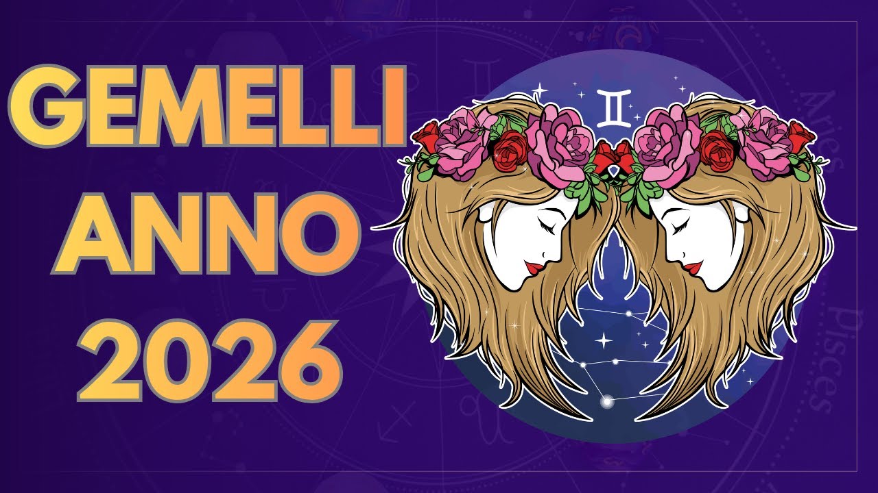 OROSCOPO SEGNO ZODIACALE GEMELLI 2026 UPGRADE E COMUNICAZIONE | ASTROLOGIA CLASSICA
