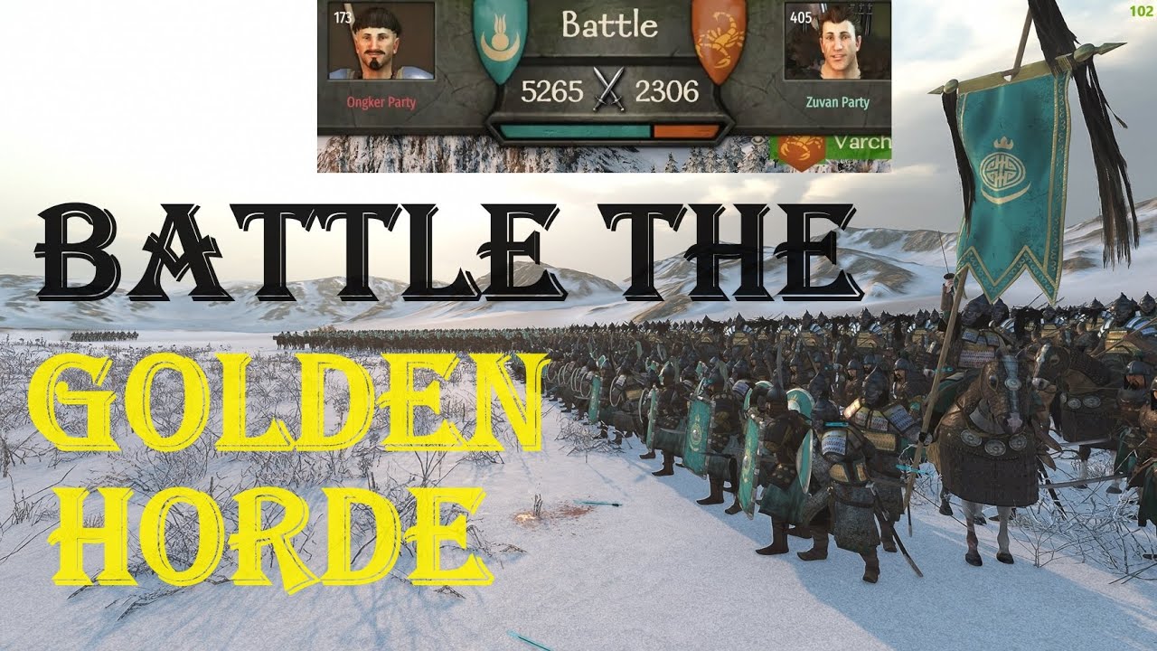 Bannerlord Tactics, Expert Tactics, Volume IX: Facing the Golden Horde(Khuzait)