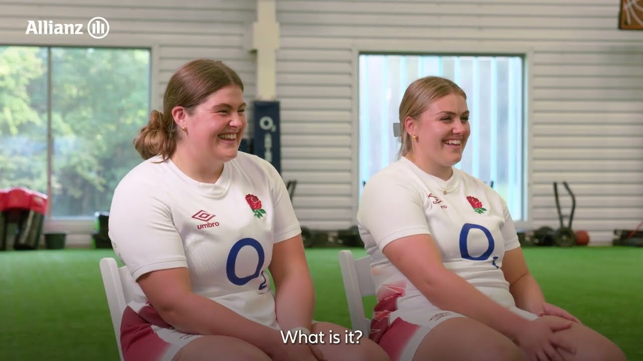 'Doodle Challenge' with England Rugby's Red Roses