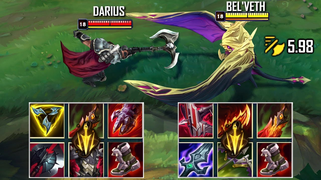 BEL'VETH vs DARIUS FULL BUILD FIGHTS & Best Pentakills!