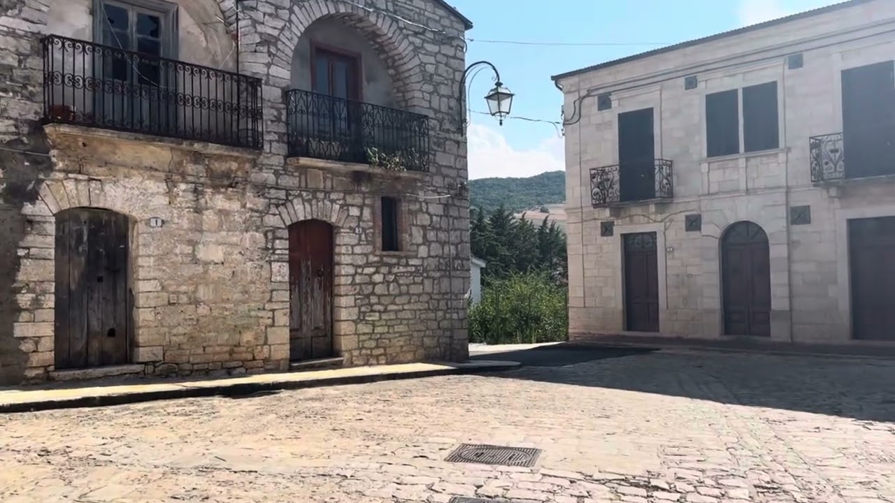 Provvidenti small town in Molise