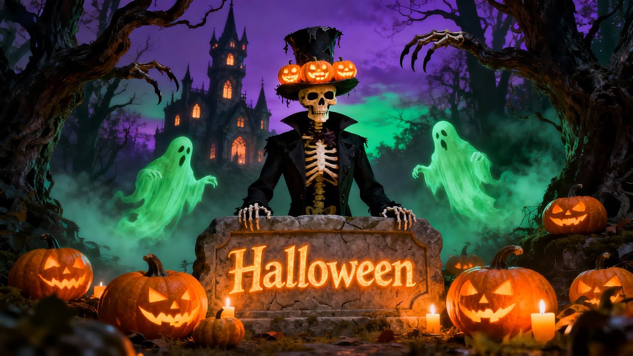 Spooky Halloween Ambience 🎃 Scary Halloween Music & Best Halloween Music 2025