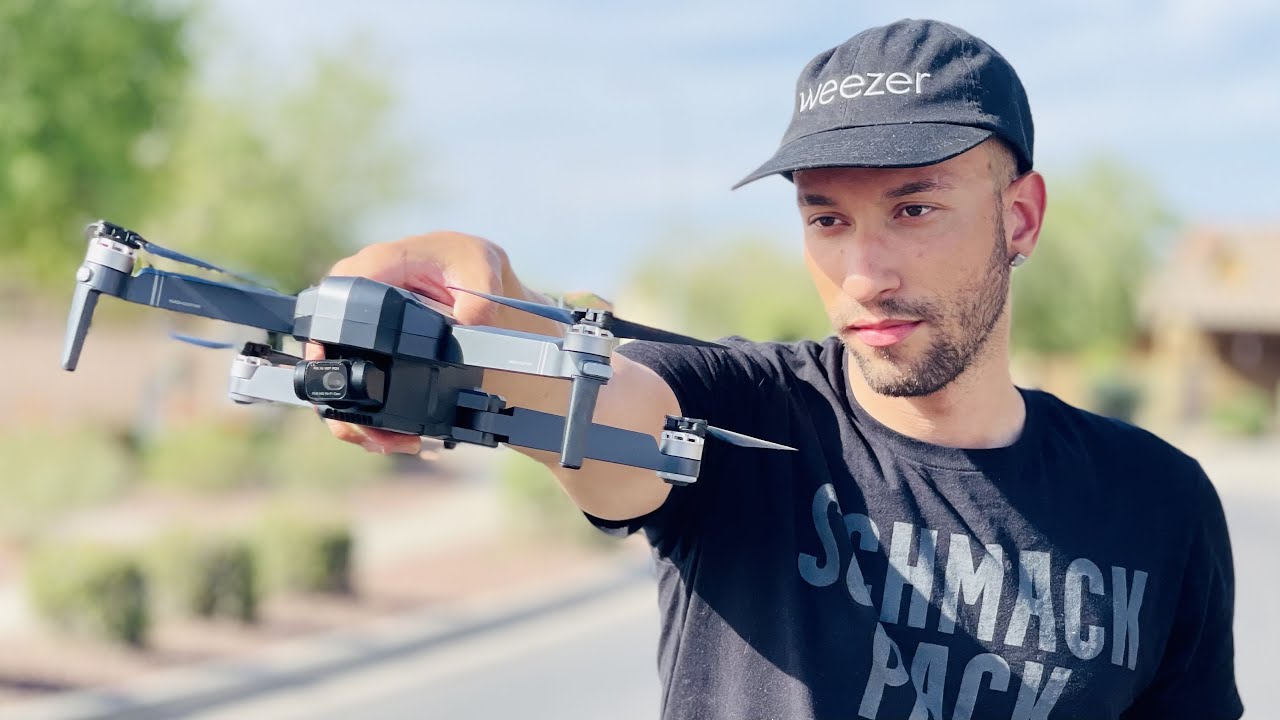 DEERC DE22 GPS Drone with 4K Camera 2-Axis Gimbal