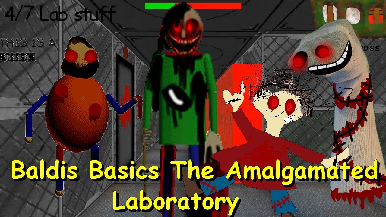 Baldis Basics The Amalgamated Laboratory (Baldi's Basics Mod)