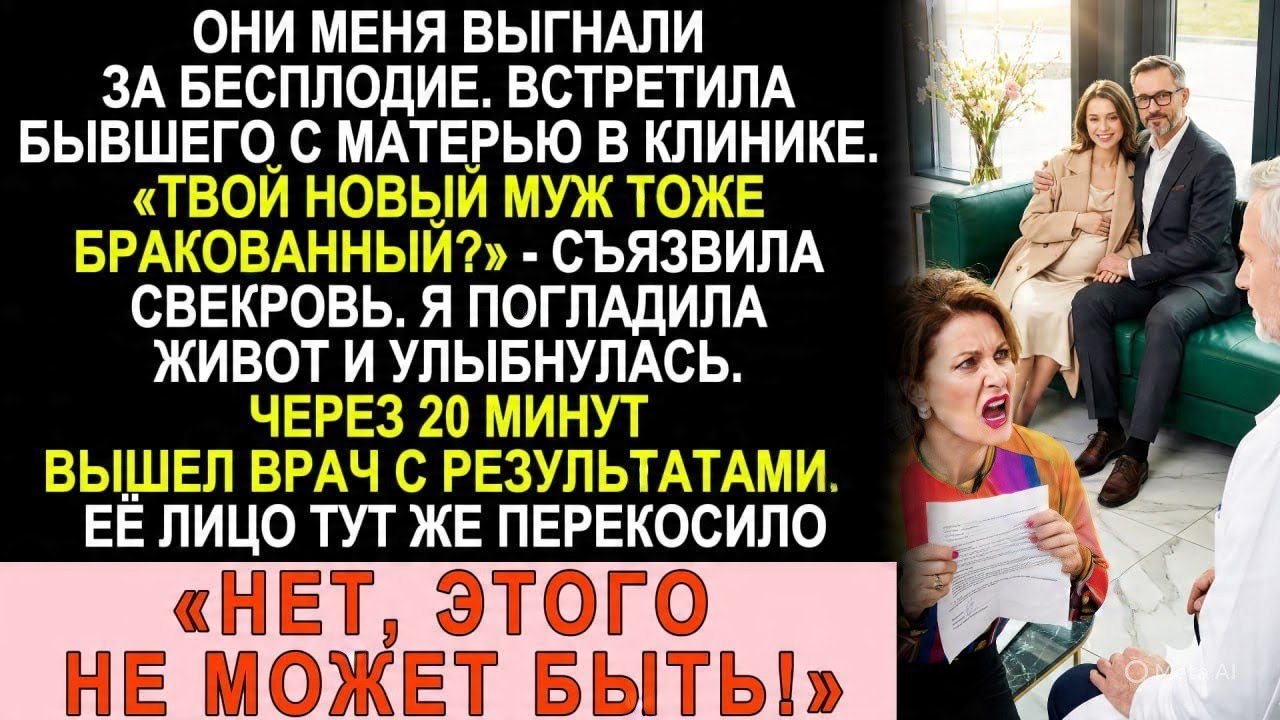 Выгнали за «бесплодие»: встреча с бывшим в клинике изменила всё