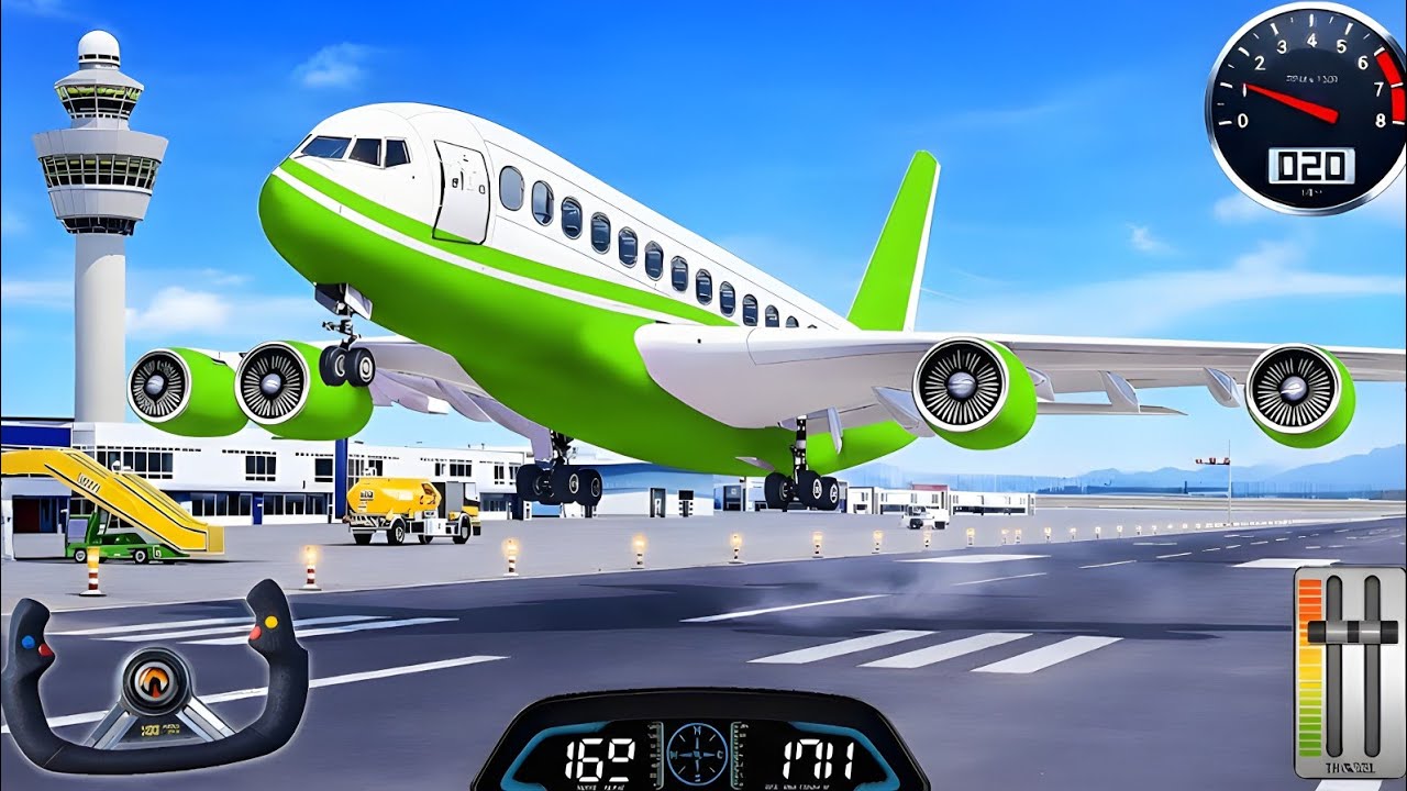 Flight Airplane City Pilot Simulator - Plane Boeing Emergency Landing - Android Gameplay Part 5