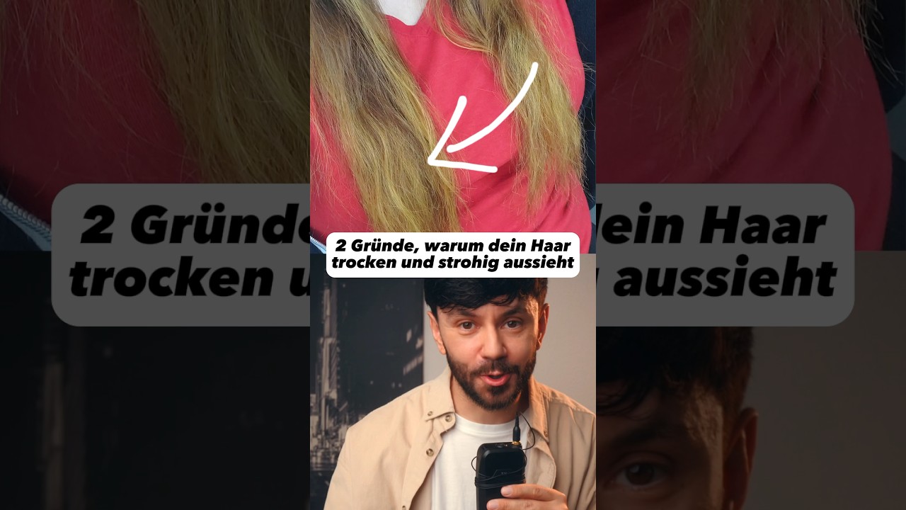 So kannst du strohiges Haar weich bekommen 😉 #haarpflege #kaputtehaare