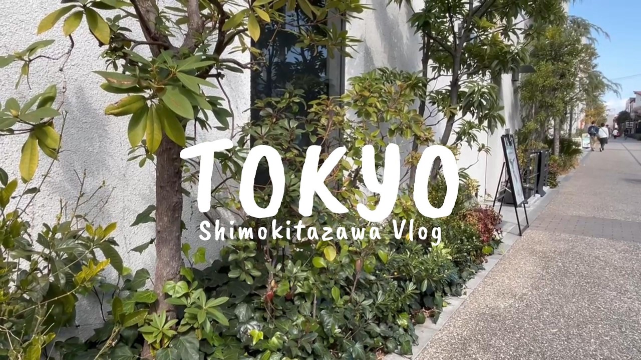 【Tokyo vlog】下北沢さんぽ／インテリア雑貨／美味しい タコス／ヴィーガンパン／