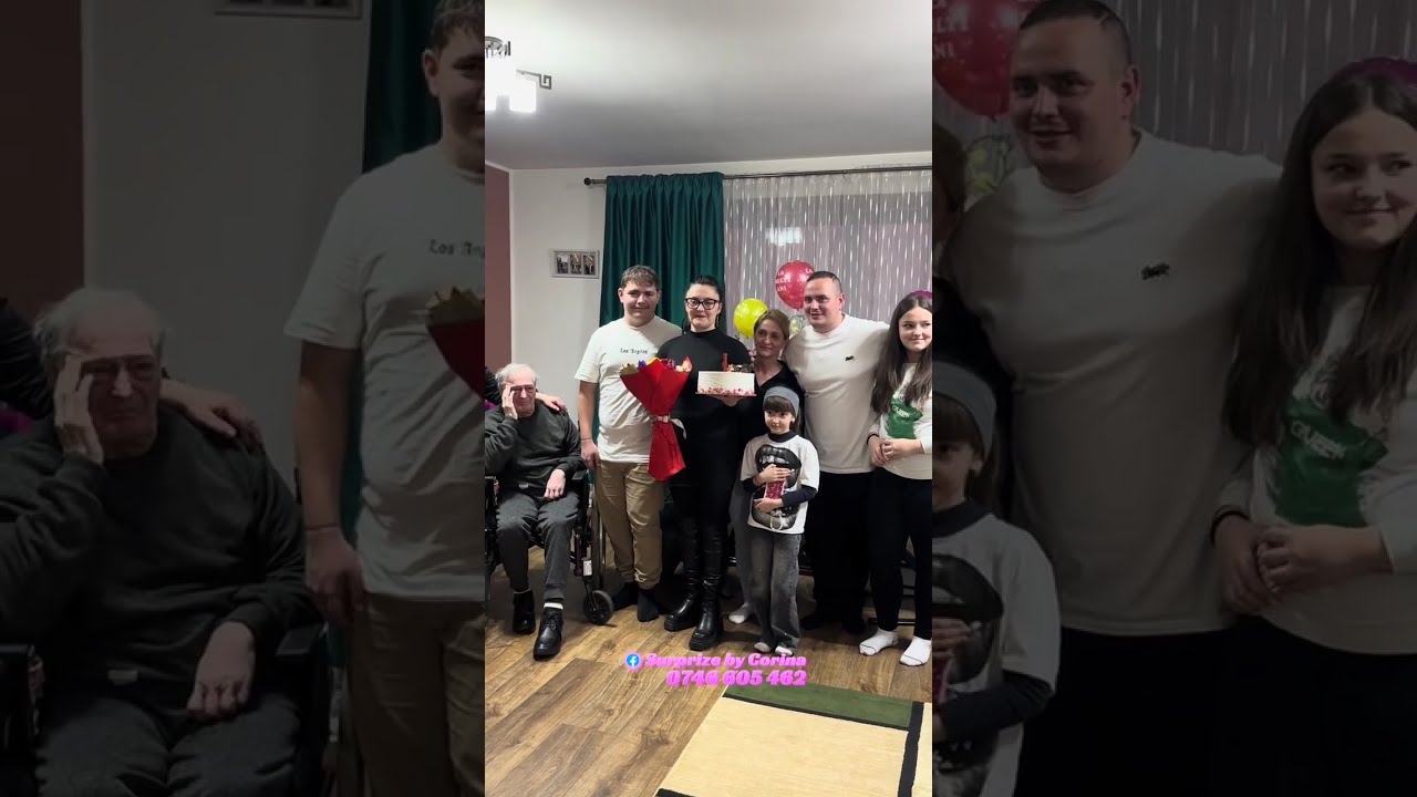 Regăsire la 37 de ani: Familia e din nou întreagă. La mulți ani, Ionela!