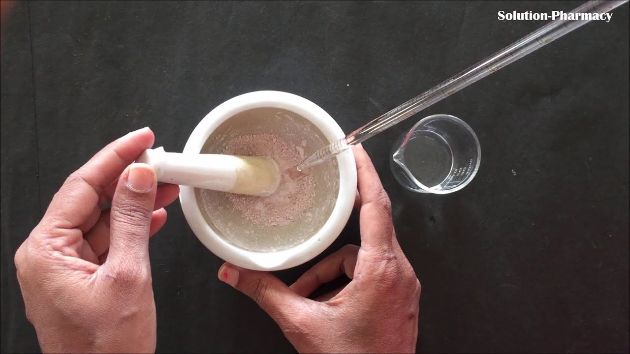 How to Prepare Calamine Lotions | Calamine Lotion Advantages | कैलामिन लोशन कैसे बनाते हैं