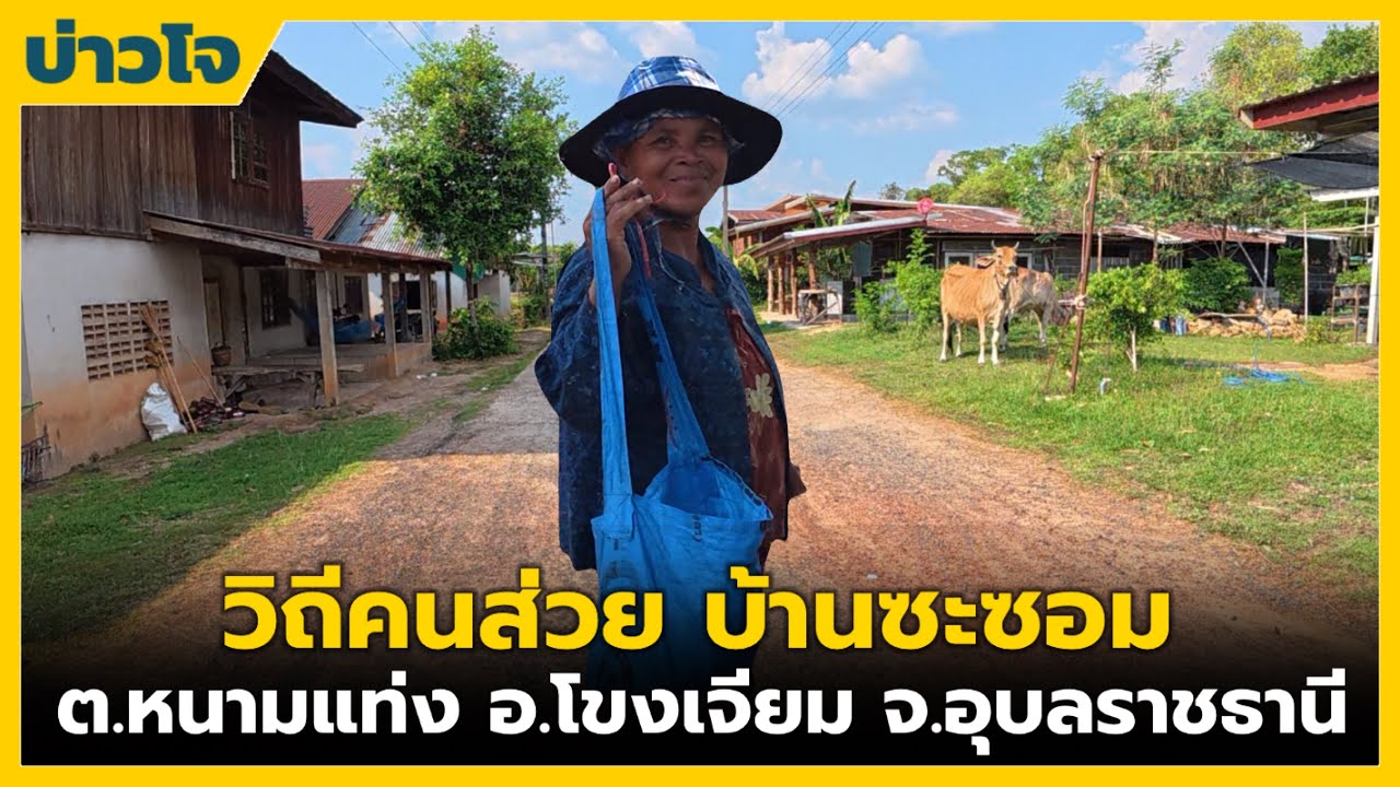 ชนบทอีสาน | วิถีคนส่วย บ้านซะซอม ต.นาโพธิ์กลาง อ.โขงเจียม จ.อุบลราชธานี