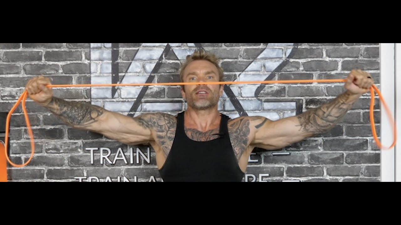 How To Properly Train Rear Delts With Resistance Bands
