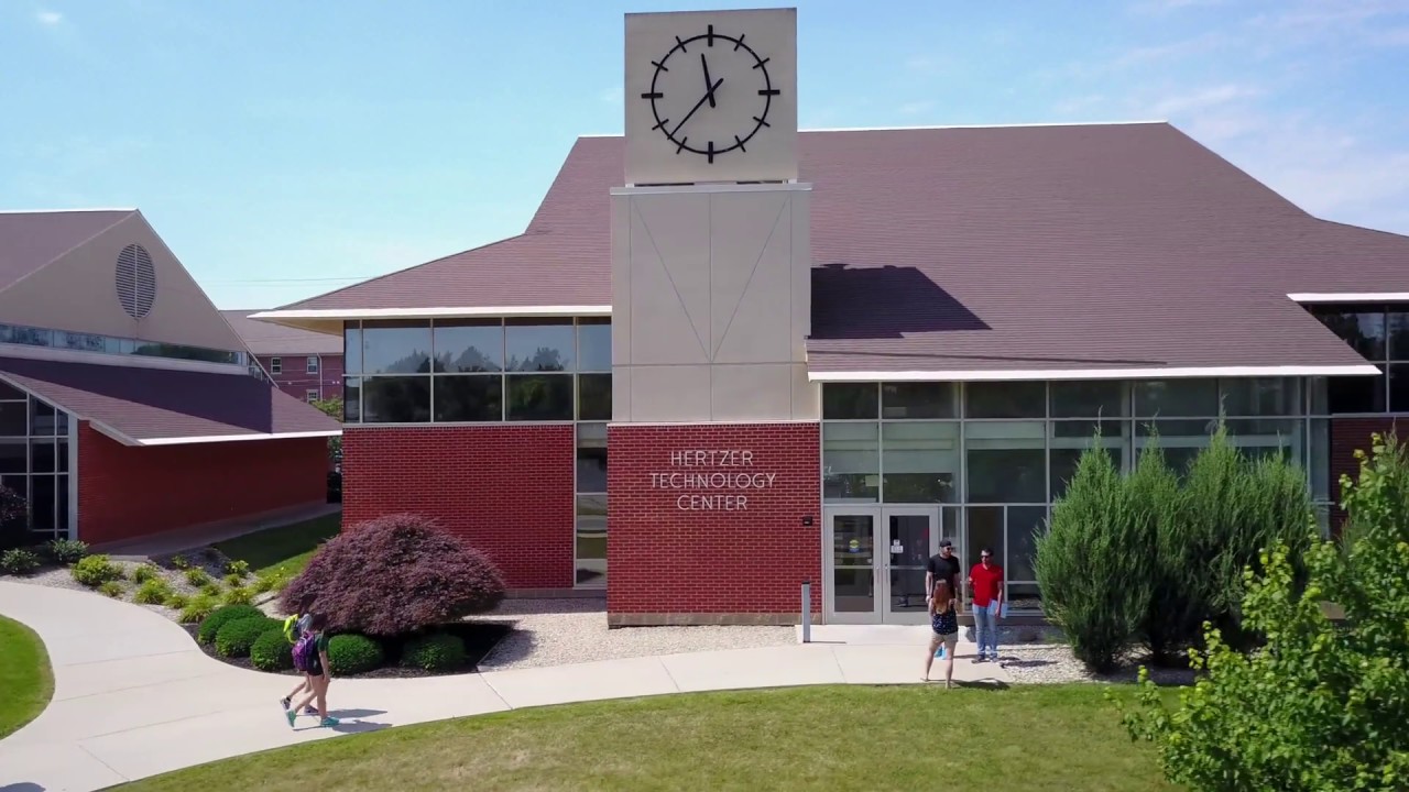 Tiffin University campus - drone video