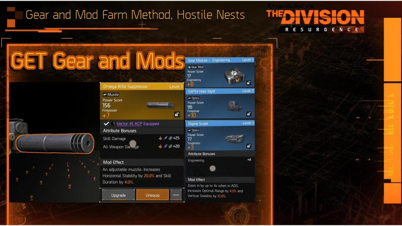 Way to Farm High-End Gear and Mods  Hostile Nest Gameplay The Division Resurgence Samsung Galaxy S26