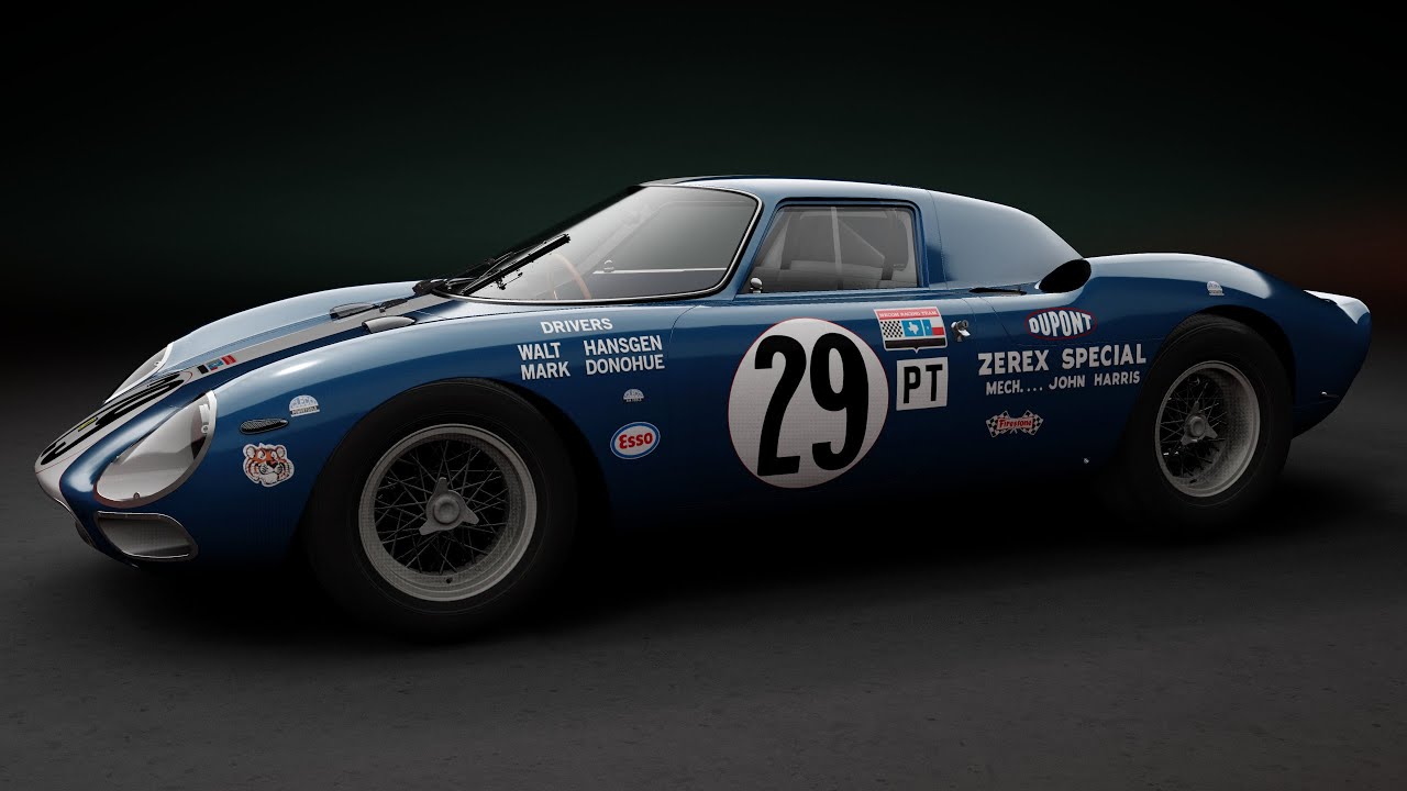 Assetto Corsa: 1964 Ferrari 250 LM at Sebring 65