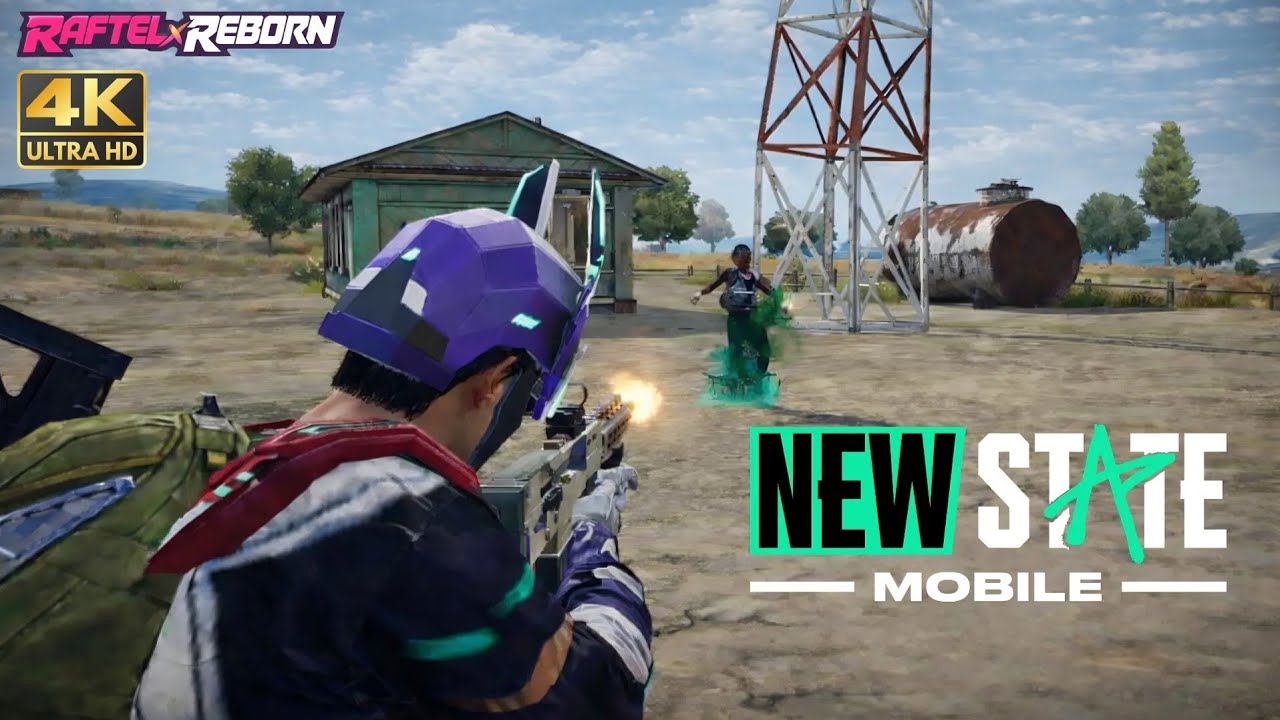 NEW STATE Mobile Battle Royale High Graphics (4K60fps)