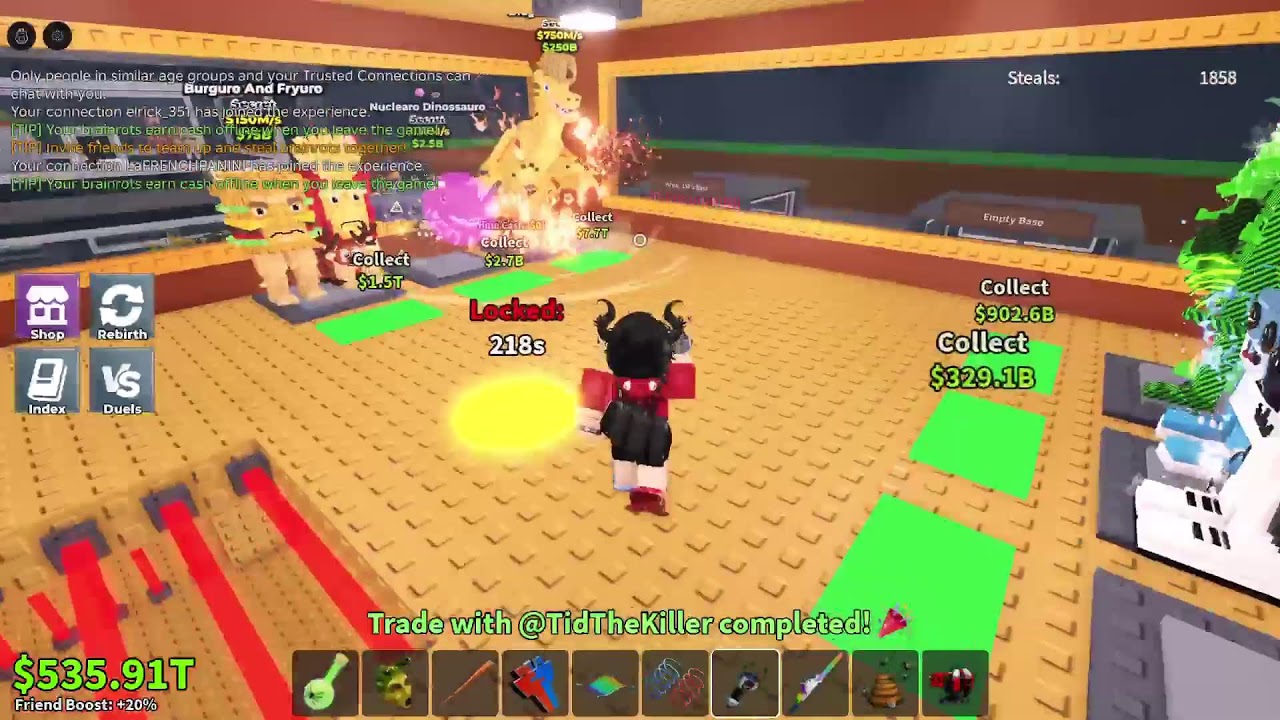 TRADING AND PVP