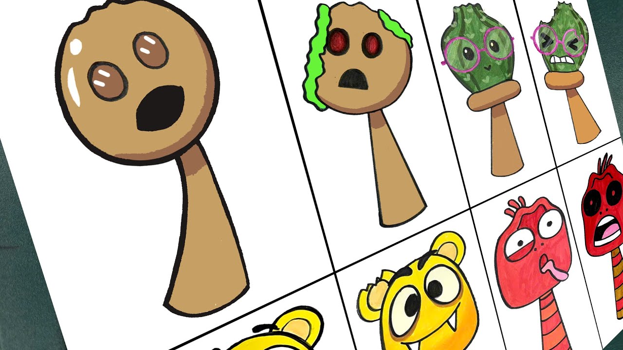 Drawing Incredibox Sprunki OC: Cookie Soap Youtube Short | Incredibox Sprunki OC