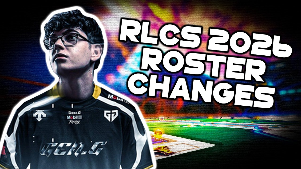Rise OFF GenG?! RLCS 2026 roster changes!