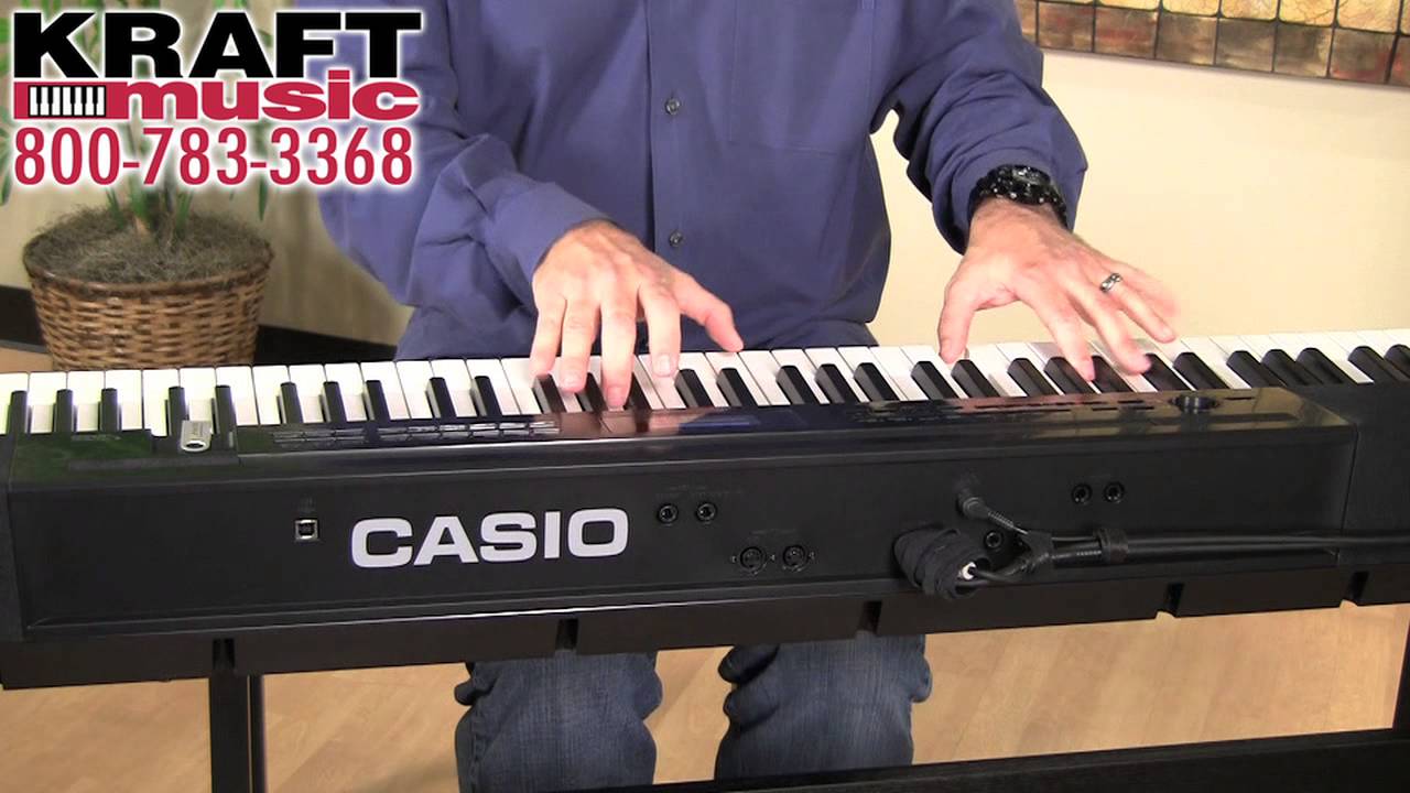 Kraft Music - Casio Privia PX-350 Demo with Mike Martin
