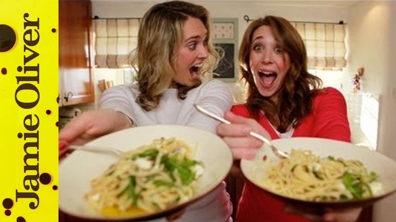 Super-Quick Pasta Sauces: Pine Nuts & Goats Cheese with the Chiappas