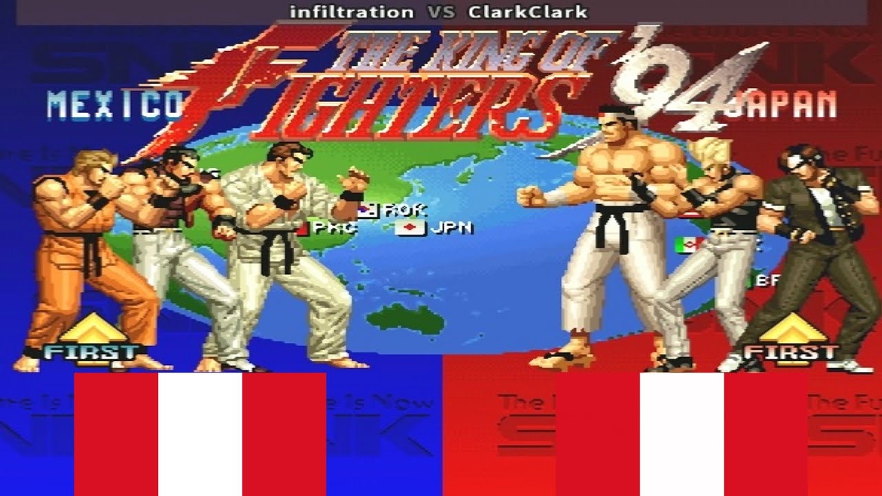 KOF 94 - infiltration vs ClarkClark