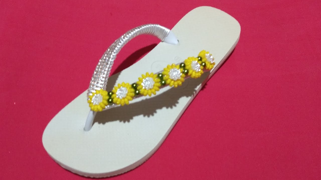 trama de pitangas para lateral do chinelo