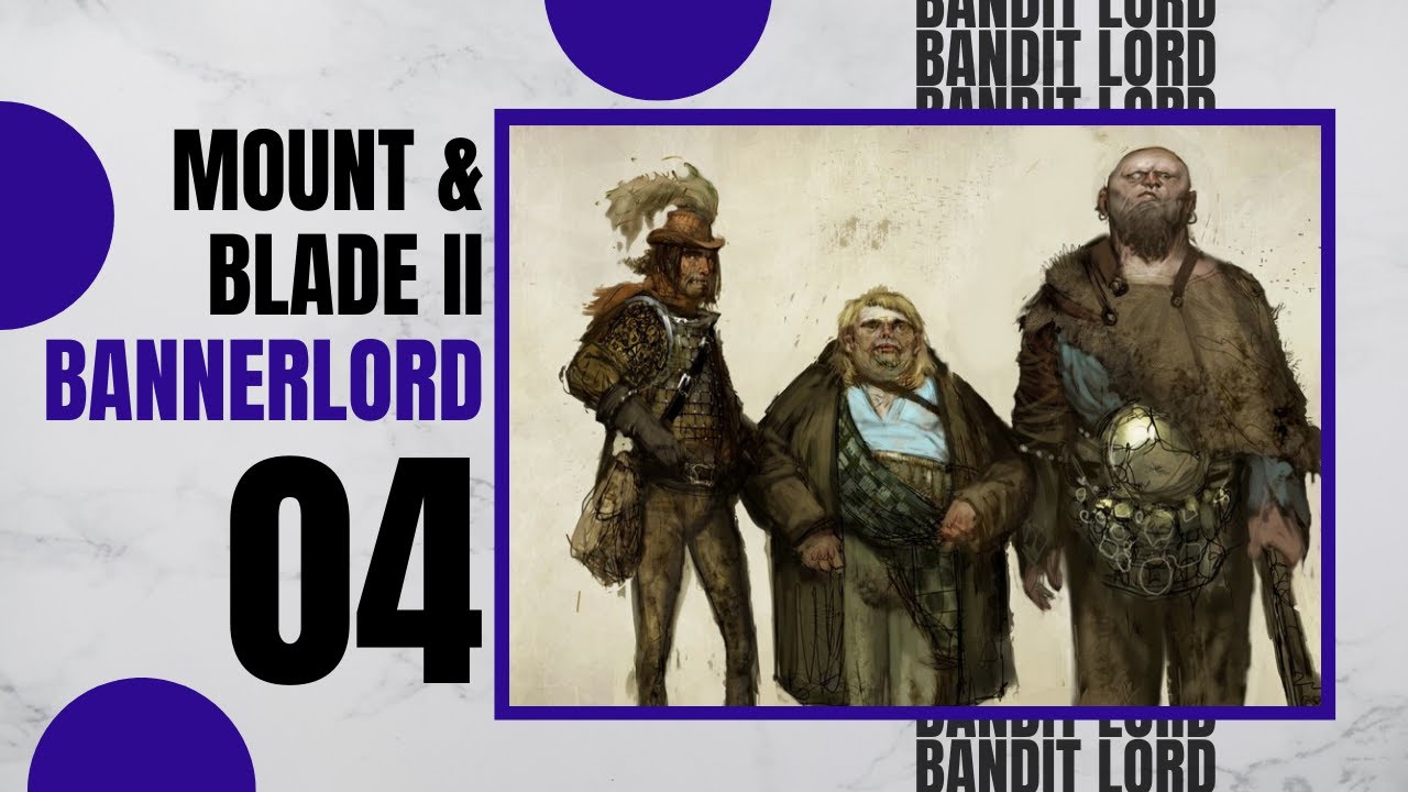 (ЗНАКОМСТВО С ДРУЗЬЯМИ) Давайте поиграем в MOUNT AND BLADE 2 BANNERLORD Геймплей Часть 4