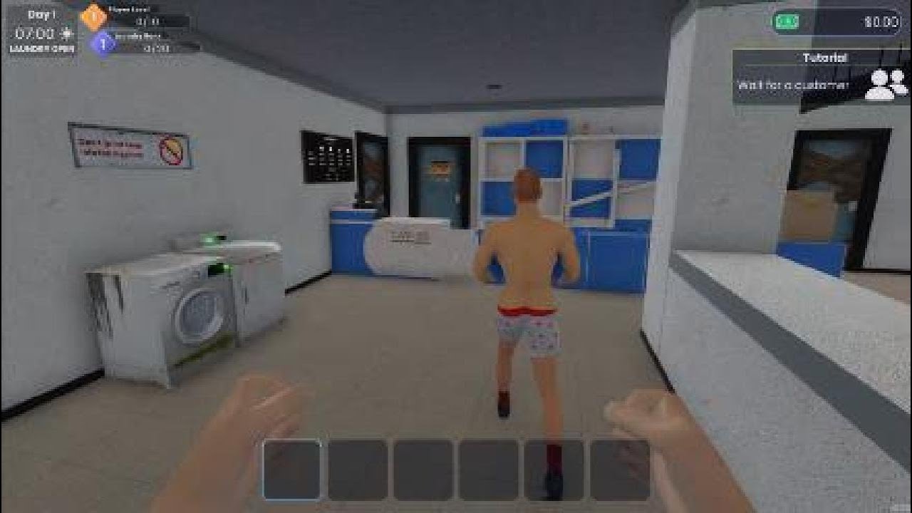 First Look at Laundry Store Simulator