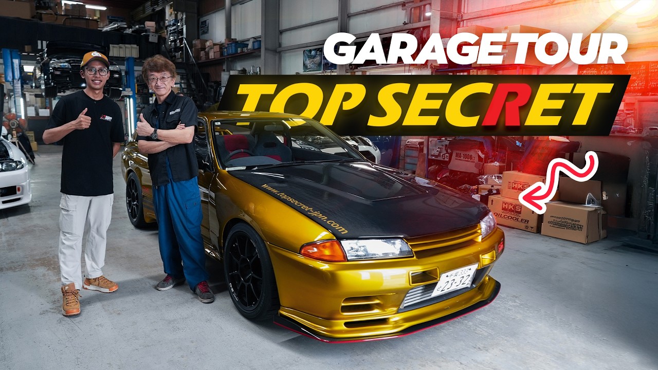 Smokey Nagata Mau Coba Tol Cipali‼️ | Garage Tour Top Secret