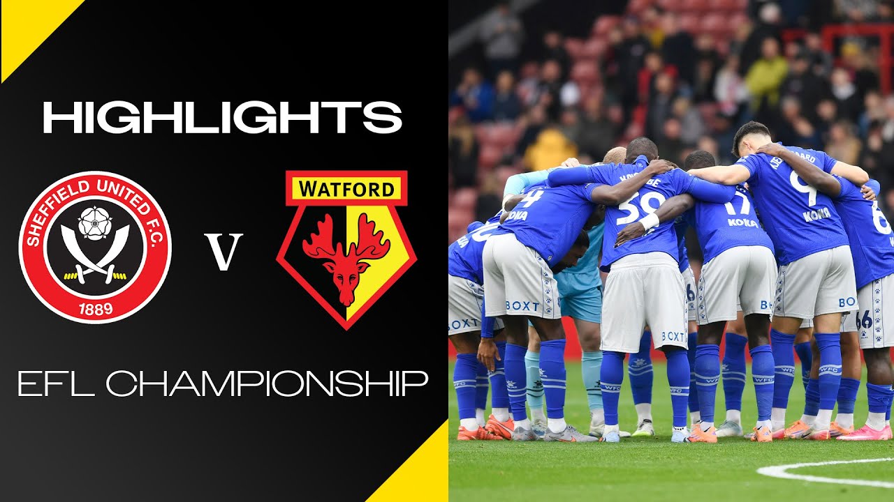Sheffield United 1-0 Watford | Short Highlights
