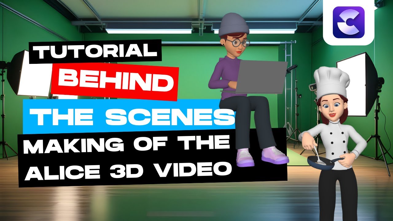 🎬 BEHIND THE SCENES: Creating the Alice 3D Character Reveal