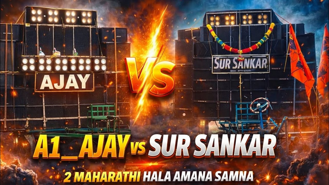 A1 Ajay VS Sur Sankar 🔥 Face To Face Sound Competition#A1_AJAY#SurSankar##SoundCompetition#BassKing