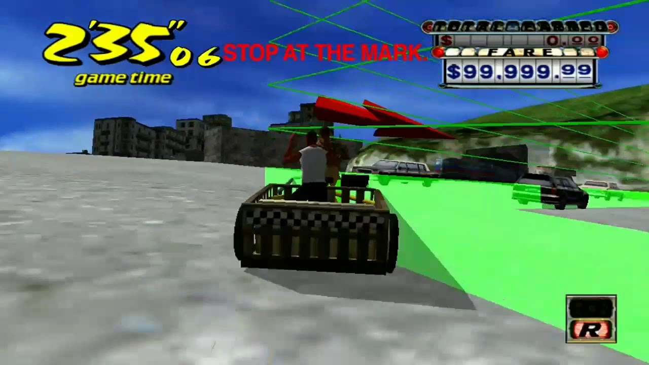 Crazy Taxi - Original - 5 Minutes - $200,383.95 - TRICKY RECORD!! (CRAZY License)