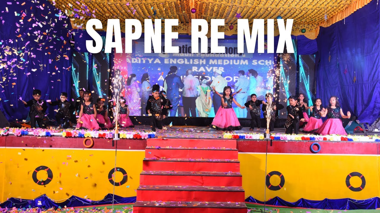 Sapne re Sapne re + Aashayen + Jeetenge | Genius Kids Raver & Aditya English Medium School Raver