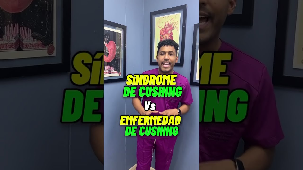 S&iacute;ndrome de CUSHING vs enfermedad de CUSHING #shorts | GESCONS