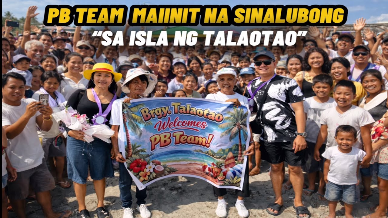 GRABE YUNG PAG SALUBONG SA AMIN ISANG BUONG BARANGAY 