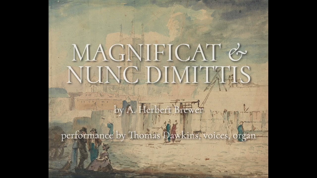 Brewer: Magnificat and Nunc dimittis in F