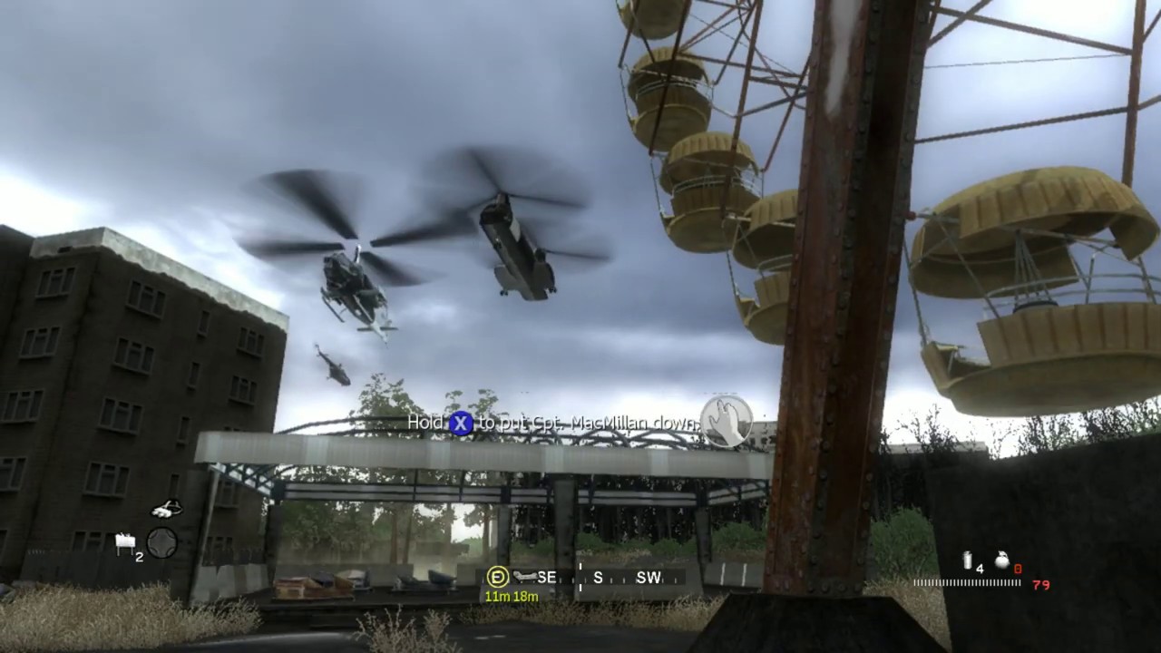Call of Duty 4 Modern Warfare Pre Alpha Build 270 Sniper Escape One Shot One Kill