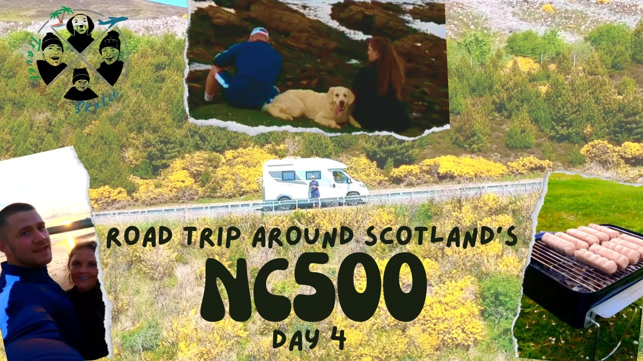 SCOTLANDS NORTH COAST 500 (NC500) IN A MOTORHOME! - DAY 4