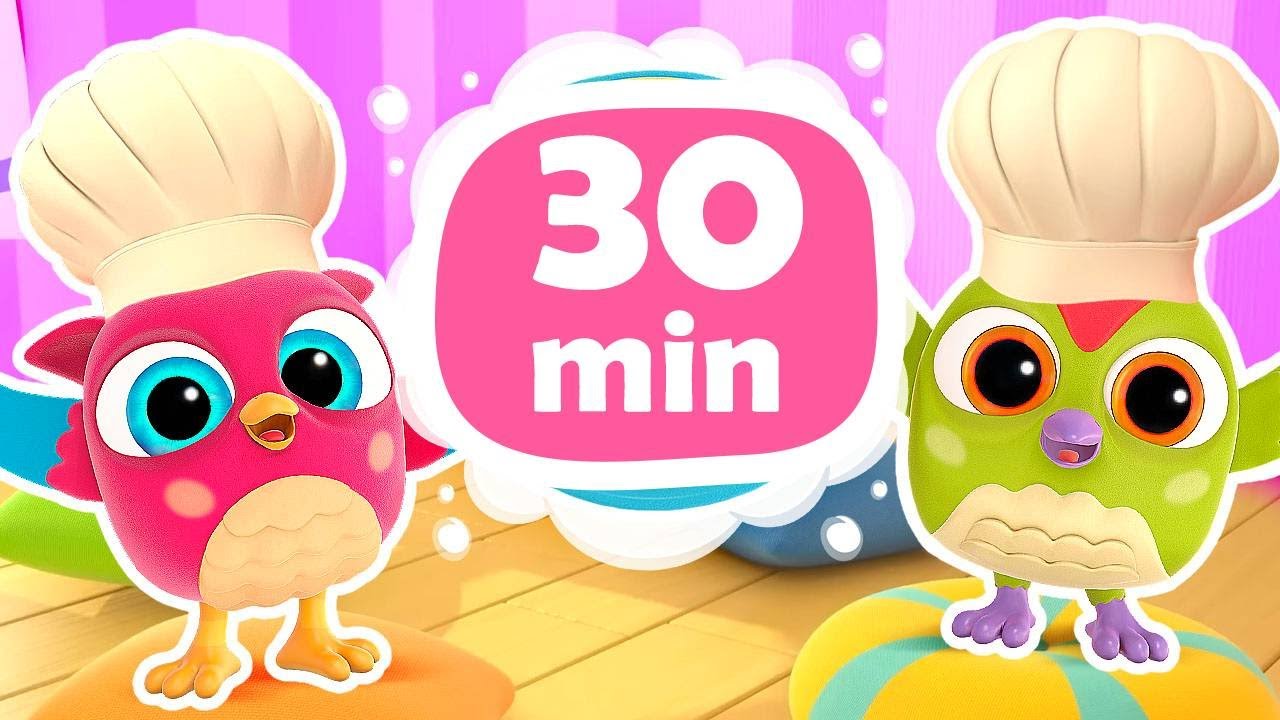 Episodi completi e più divertenti dei cartoni animati per i bambini piccoli con Gufetto Hophop! 🦉