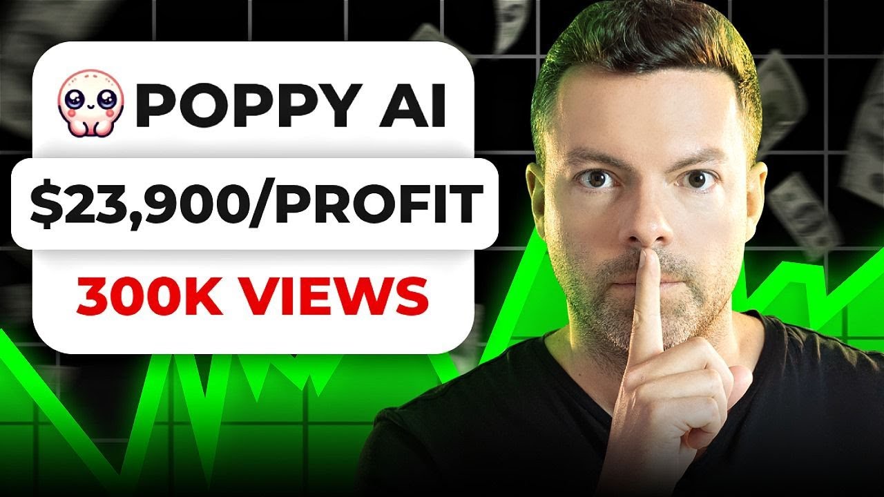 Я использовал этот ИИ, чтобы написать 100 вирусных видеороликов за 10 минут (руководство по Poppy...