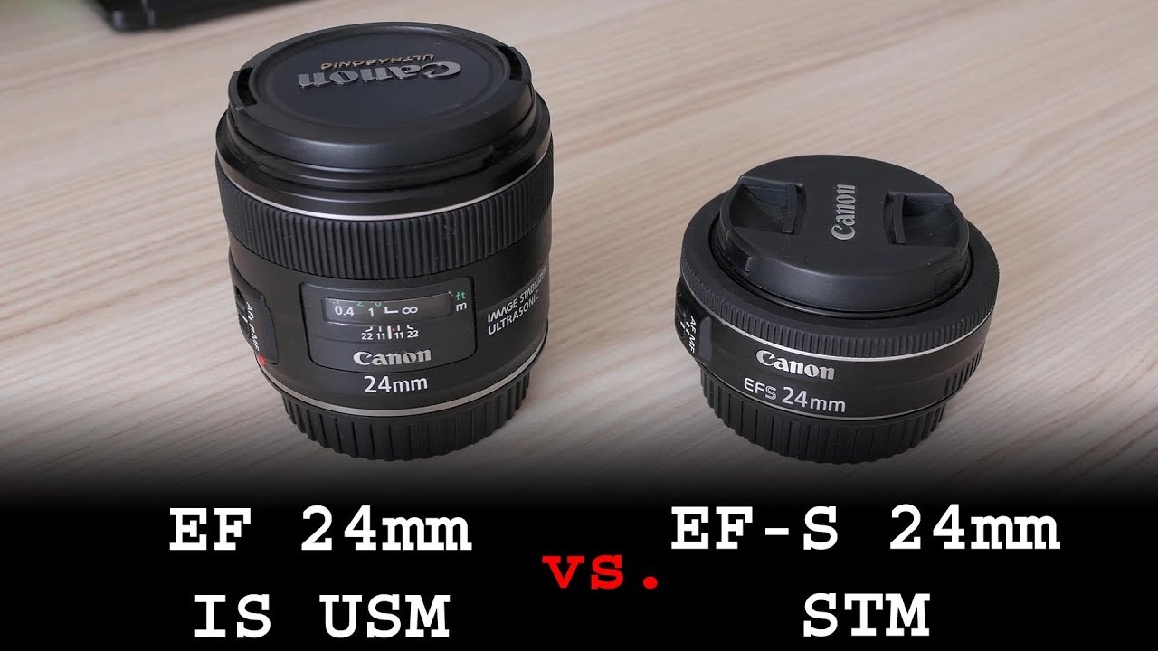 Обзор Canon EF-S 24mm f/2.8 STM «блинчик» против EF 24mm f/2.8 IS USM (на APS-C)
